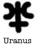 glyph of the Uranus