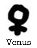 glyph of the Venus