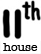 11th house glyph