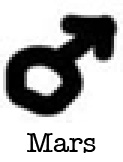 Mars glyph