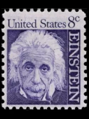 Albert Einstein (USPS issue 1966)
