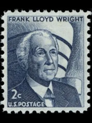 Frank Lloyd Wright (USPS issue 1966)